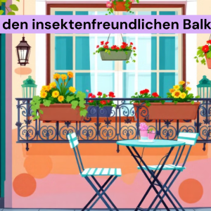 Tipps für den insektenfreundlichen Balkon